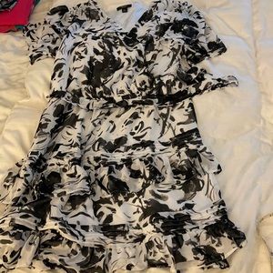 Vera Wang floral dress